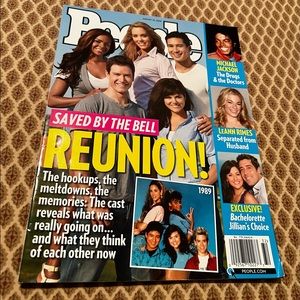 People Magazine - Saved By The Bell Reunion 2009